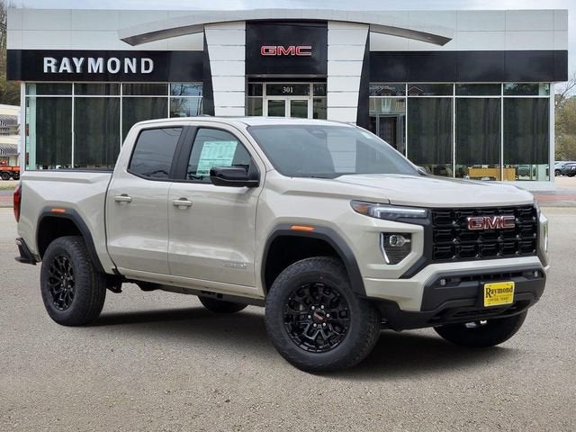 2026 GMC Canyon Elevation in Coastal Dune — front three-quarter view