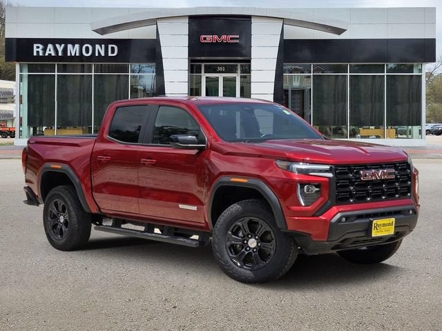 2024 GMC Canyon Elevation in Volcanic Red Tintcoat — front three-quarter view